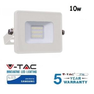 Proiettore Led 10W Luce Fredda SLIM 800 Lumen PRO